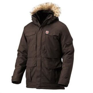 Fjällräven Yupik Parka Mens, Black Brown - Fjällräven