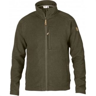 Fjällräven Buck Fleece Mens, Dark Olive - Fjällräven