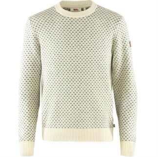 Fjällräven Ãvik Nordic Sweater Mens, Chalk White - Fjällräven