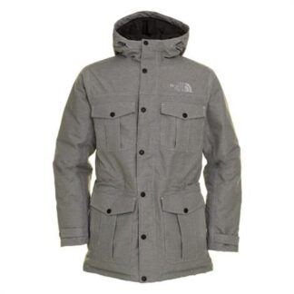 The North Face Mens Bedford Down Parka, Zinc Grey Heather - The North Face