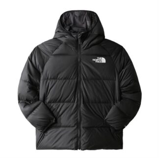 The North Face Printed Boys North Down Hooded Jacket, Black - The North Face