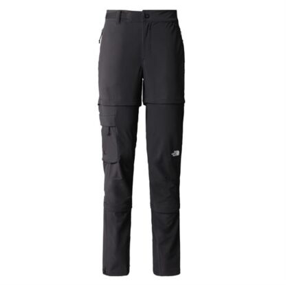The North Face Womens Paramount II Convertible Slim Pant, Black - The North Face