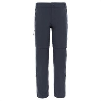 The North Face Womens Exploration Convertible Pant, Asphalt Grey - The North Face