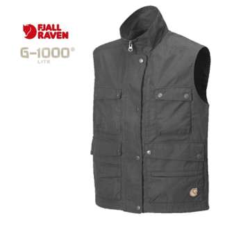 Fjällräven Reporter Lite Vest Mens, Dark Grey - Fjällräven