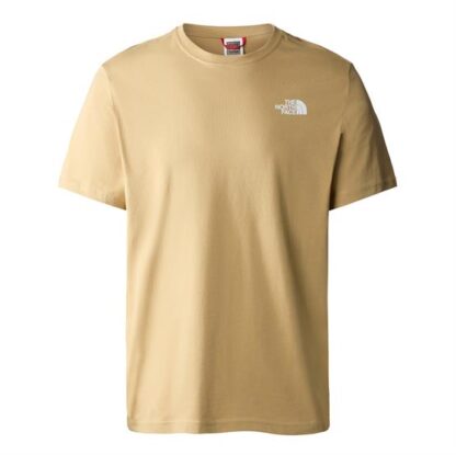 The North Face Mens S/S Redbox Tee, Khaki Stone - The North Face