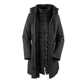 The North Face Womens Suzanne Triclimate Trench, Black - The North Face