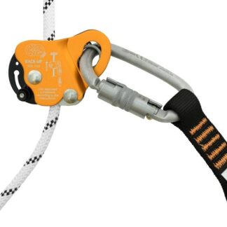 BACK-UP Faldsikring sæt med Oval Karbon Karabin og Lanyard - SFG
