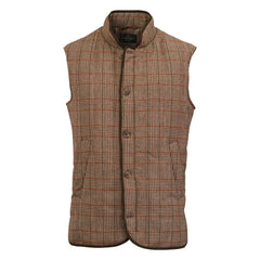 Cavendish Quiltet Tweed Vest - Lundhags