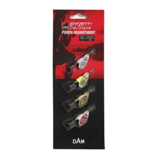 Dam Spinner Sortiment Aborre 4gr 4stk - Spinnere - Dam