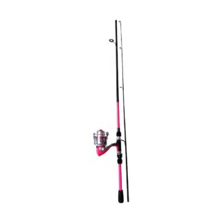 Dam Vibe Combo 6' 5-20gr Pink - Fiskesæt - Dam