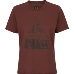 Härkila - Nature S/S T-shirt til kvinder - Plano