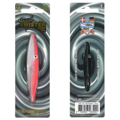 Ogp Twister Coast 13gr Mj Orange - Gennemløber - OGP