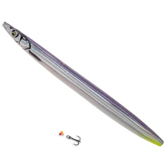 Savage Gear Lt Sandeel Loose Scales Limited Edition 11cm - 15gr Hot Purple - Gennemløber - Savage Gear