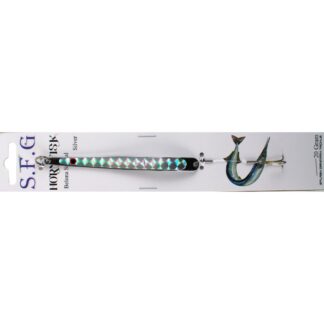 Sfg Hornfiskeblink M/ Special Hornfiske Krog Rig 20 Gr Sølv - Blink - SFG