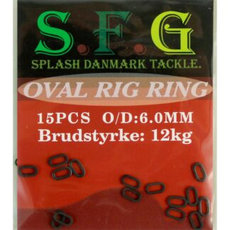 Sfg Oval Rig Rings 6mm - Svirvler - SFG
