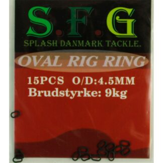 Sfg Oval Rig Rings 4,5mm - Svirvler - SFG