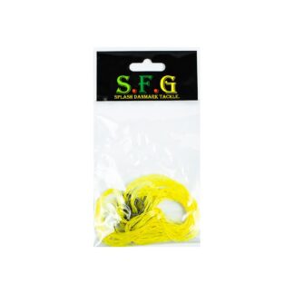 Sfg Silketråd 6stk Med Splitringe Gul - Blink - SFG