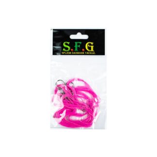 Sfg Silketråd 6stk Med Splitringe Pink - Blink - SFG