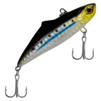Viper Pro Rattle Jet Vibration Bait 7,5cm - 20gr Black Sardine - Wobler - Viper Pro